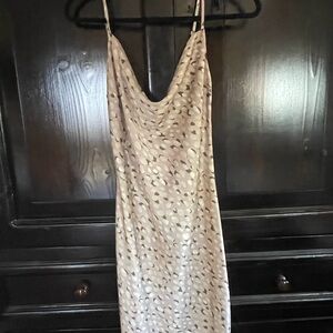 Spaghetti Strap Midi Dress